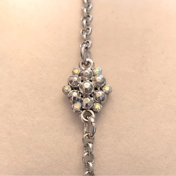 Jessica Simpson | Icy Mountainside Station Necklace | 36” Adjustable - Picture 5 of 5